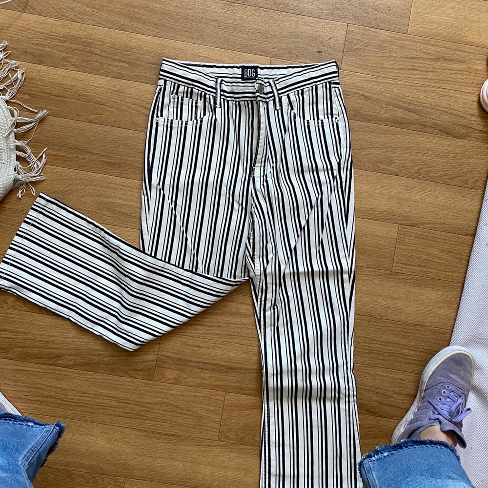 Urban outfitters big stripes pants